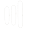 6 Pack: Curb Chain Necklace Set by Bead Landing™